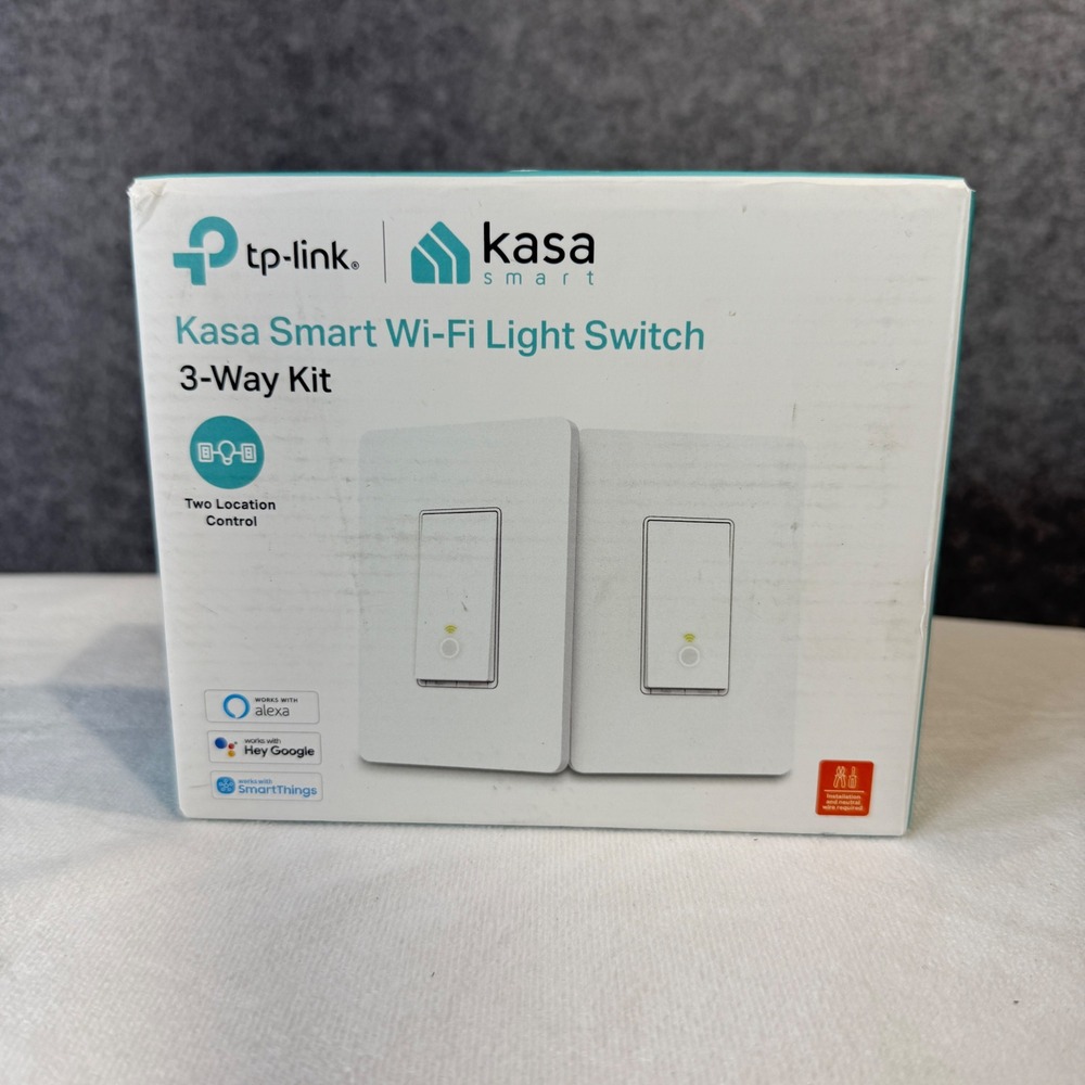 TP Link Kasa Smart Wi Fi Light Switch 3 Way Kit HS210
